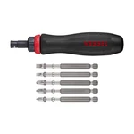 900RT5PU Vessel Tools Megadora Interchangeable Ratchet Screwdriver 5PC. Bit Set. Fixed Price $46.72.