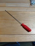 Stanley Proto JCP1808R Flat Screwdriver 8" Shaft Made In Usa Orange Handle. Fixed Price $11.19.