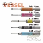 Vessel Gosai Color Coded Slotted Driver Bit NO.GS5P-03 5PCS Set Made In Japan. Fixed Price $16.55.