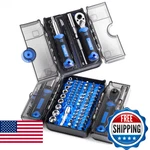 Xool 78-PIECE Ratchet Wrench & Screwdriver Tool Set With Metric 1/4" Sockets. Fixed Price $71.03.