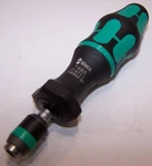 Wera 05074711001 Kraftform 7446 Hexagon Torque Screwdriver, 1/4 Head, 11.0-29LBS. Fixed Price $79.00.