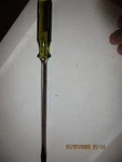 Stanley #66-170 Screwdriver: 3/8 In Tip Size, 15 1/4 Overall Length. Fixed Price $15.00.