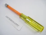 Snap On 9/32" Nut With Yellow Screwdriver Handle ND109 Nice. Fixed Price $22.99.
