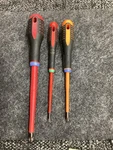 Bahco Ergo 1000V 60900 Electrician Insulated Driver Set 3 Piece Lot. Fixed Price $33.00.