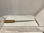 Vintage Lone Star Chrome Vanadium 3/8X12 Flat Screwdriver Usa Oal 16.5. Fixed Price $17.95.