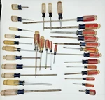 Vintage Lot 30+ Craftsman Flathead Phillips Torx Vanadium Ext. Screwdrivers Set. Fixed Price $54.99.