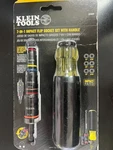 Klein Tools 32900R 7-IN-1 Impact Flip Socket Set With Handle Piece 9005. Fixed Price $30.00.