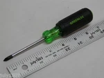 (1) Greenlee #1 X 3" Phillips Tip Blade Screwdriver 0153-31C Grip Bit. Fixed Price $18.90.
