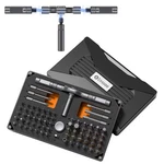 Lifegoo 74-IN-1 Ratchet Screwdriver Set Magnetic S2 Steel Bits Flexible Shaft. Fixed Price $74.70.