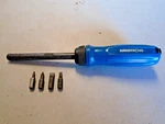Armstrong Tools Usa 66-580 Gmtk Ratcheting Screwdriver W/ 4 Bits. Fixed Price $29.99.