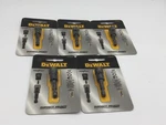Lot Of 5 Dewalt DWADND38 Impact 3/8 In. 2-9/16 Black Oxide Nut Driver. Fixed Price $14.00.