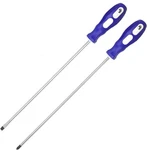 Slotted And Phillips Screwdriver, PH2 12" Long Cross-head & Flat Blade Blue. Fixed Price $10.54.