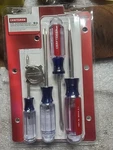 Sears Craftsman Usa Nos 5PC. Screwdriver Set 41809. Fixed Price $29.95.