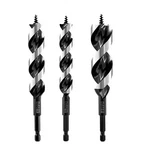 Flex FAM10701-3 3PC 1/4IN Hex Wood Auger Drill Bit Set 1/2 5/8 3/4. Fixed Price $32.21.