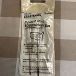 Craftsman Usa (nos) 41543 2PC Precision Mini Phillips Slotted Screwdriver Set. Fixed Price $19.95.