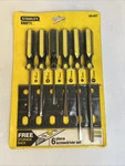Stanley Thrifty Piece Screwdriver Set Storage Rack 64-457 Made In Usa 1988. Fixed Price $34.99.