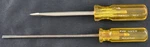 Vintage Irwin Screwdriver Of 2 Flathead Slotted 400-4 & 400-C-6. Fixed Price $12.99.