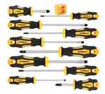 Horusdy 11-PIECES Magnetic Screw Driver 5 Phillips And Flat Head Tips. Fixed Price $11.99.