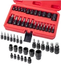 Bates- Torx And Socket Set, 25 Pcs, 1/4" 3/8" & 1/2" Drive, Star Bits.... Fixed Price $28.77.