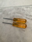 - Xcelite Screw Drivers X100 R182 Orange Handle Set. Fixed Price $15.00.
