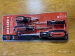 Crescent 4 Piece Magnetic Screwdriver Set Phillips Head Essentials!!. Fixed Price $21.95.