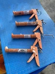 Hdx Home Depot Caulking Gun 4 Lots Used Works Tested.. Fixed Price $15.00.