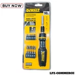 Dewalt DWHT68001 Max Fit Telescoping Multi-bit Screwdriver Set 10-PCS. Fixed Price $28.00.