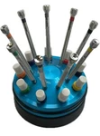 Watchmaker Screwdriver Set 9PC Phillips/flat Head W/ Swivel Stand Grobet Usa. Fixed Price $53.00.