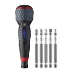 Vessel Tools 220USBP5U Ball Grip Rechargeable Screwdriver Plus W/ Bit Set, Pc.. Fixed Price $86.60.