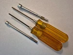 Xcelite 99-1 Screwdriver Allen W/ 1/8" Hex Bit & 3/8" Or 5/16" (choice). Fixed Price $9.99.