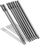 Mesee 8PCS Long Torx Screwdriver Bit Set 1/4 Inch Hex Shank T8-T40 Security. Fixed Price $15.34.