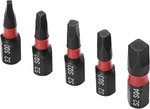 5PCS Robertson Square Drive Bits, Premium S2 Alloy Steel Drill Small. Fixed Price $14.99.