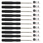 Fixinus Set Of 50 Slotted 2.0MM Flat Head Mini Screwdrivers For Pcs. Fixed Price $12.85.
