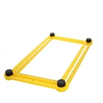 Utoolmart Multi Angle Measuring Ruler, 4-SIDED Measurement Yellow, 1 Pcs. Fixed Price $14.99.
