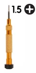 Phillips Screwdriver Metal Grip #000 25MM Blade Remove Fix Open +1.5 Cro. Fixed Price $9.99.