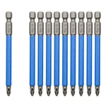 Biaungdo 10PCS Magnetic PH2 Phillips Bits Set 3.5 Inch Long Anti Slip #2 .... Fixed Price $16.05.