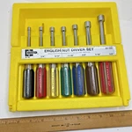 Vintage 7-PCS Stanley Tools 61-130 Sae English Set (usa). Fixed Price $29.95.