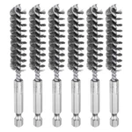 6PCS 304 Stainless Steel Bore Brush 12MM Dia 4" Cleaning Twisted Wire. Fixed Price $19.66.