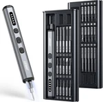 Jorest Mini Electric Screwdriver, Precision Set With 38-IN-1 Colorful. Fixed Price $51.46.