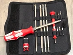 Wera Tools 15PC Interchangeable Shaft Screwdriver Set+ Micro & Bits. Fixed Price $74.39.