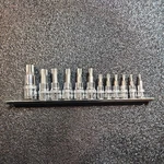 Channellock Torx Sockets T10-T60 1/4 & 3/8 Drive Set Of 12. Fixed Price $14.99.