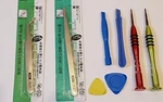 Koocu 1.5 Flathead Phillips Phone Repair Kit Magnetic Screwdriver Tools Set. Fixed Price $10.42.
