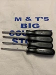 Snap-on 4PC Torx Screwdriver Set Black Hard Handles SSTX15 SSTX20 SSTX25 SSTX27. Fixed Price $42.00.