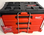 New (48-22-8443) Milwaukee Packout 3-DRAWER Tool Box. Fixed Price $189.00.