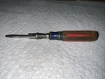 Craftsman Super Tuff Holding Screwdriver 4.75" Long Pat. 2292657. Fixed Price $15.00.