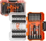 Pony 45-PIECE Screwdriver Bit Set With Tough Case, 1/4" Hex S2 Steel. Fixed Price $32.12.