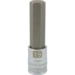 Dynamic Tools 1/2" Drive Metric Hex Head, 19MM Long Bit, Chrome Finish Socket. Fixed Price $46.00.