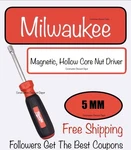 Milwaukee 48-22-2531 Metric Nut Driver Hollow Shaft Magnetic. Fixed Price $8.43.