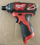 Milwaukee 2401-20 M12CORDLESS Drill Screwdriver. Fixed Price $43.00.