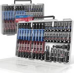 41-PIECE Premium 1/4" Magnetic Impact Nut Driver Set Metric & Sae Standard. Fixed Price $95.87.